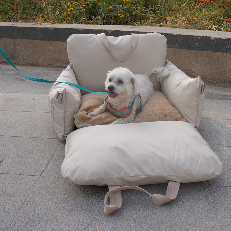 Linen Car Safety Seat