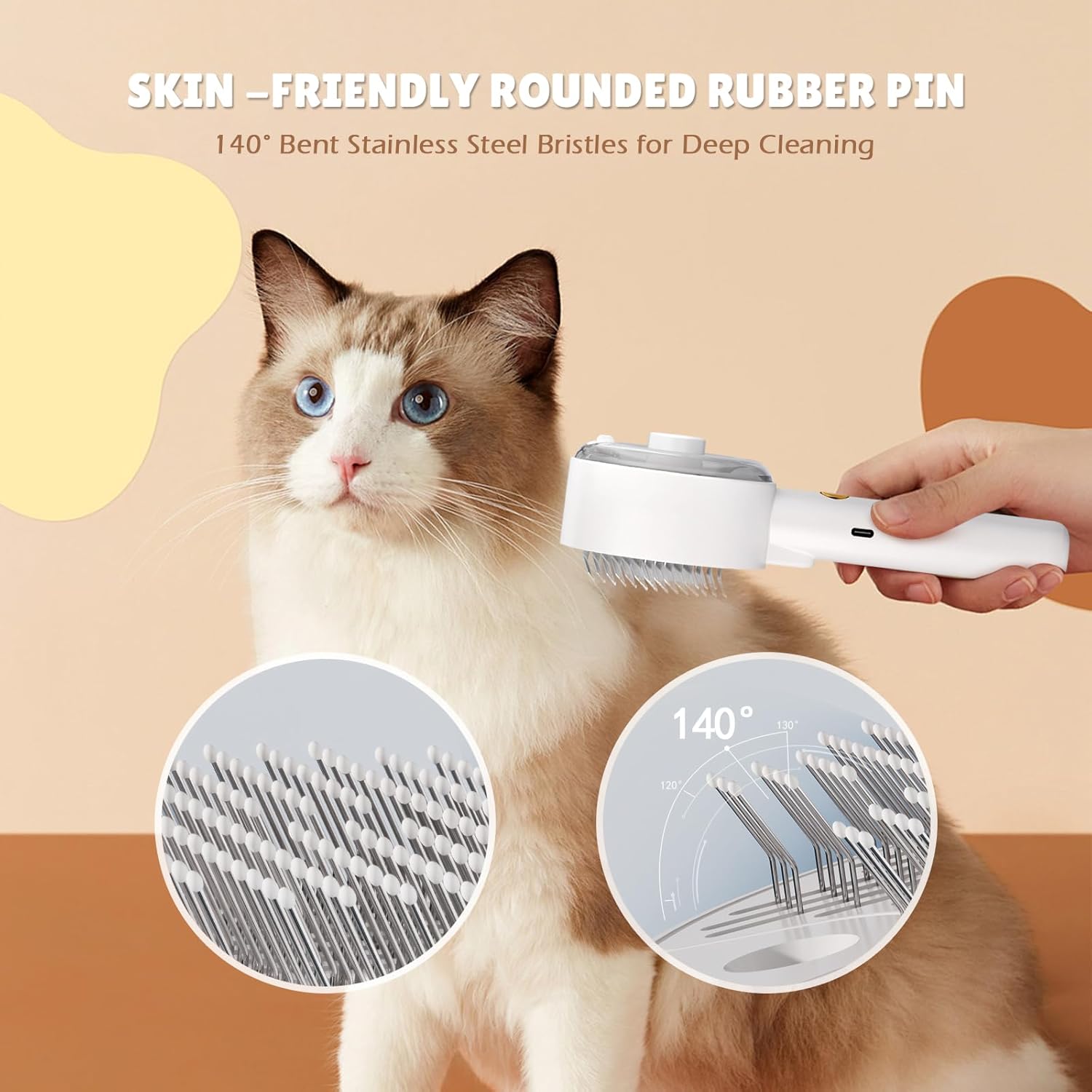 Steam Grooming Brush