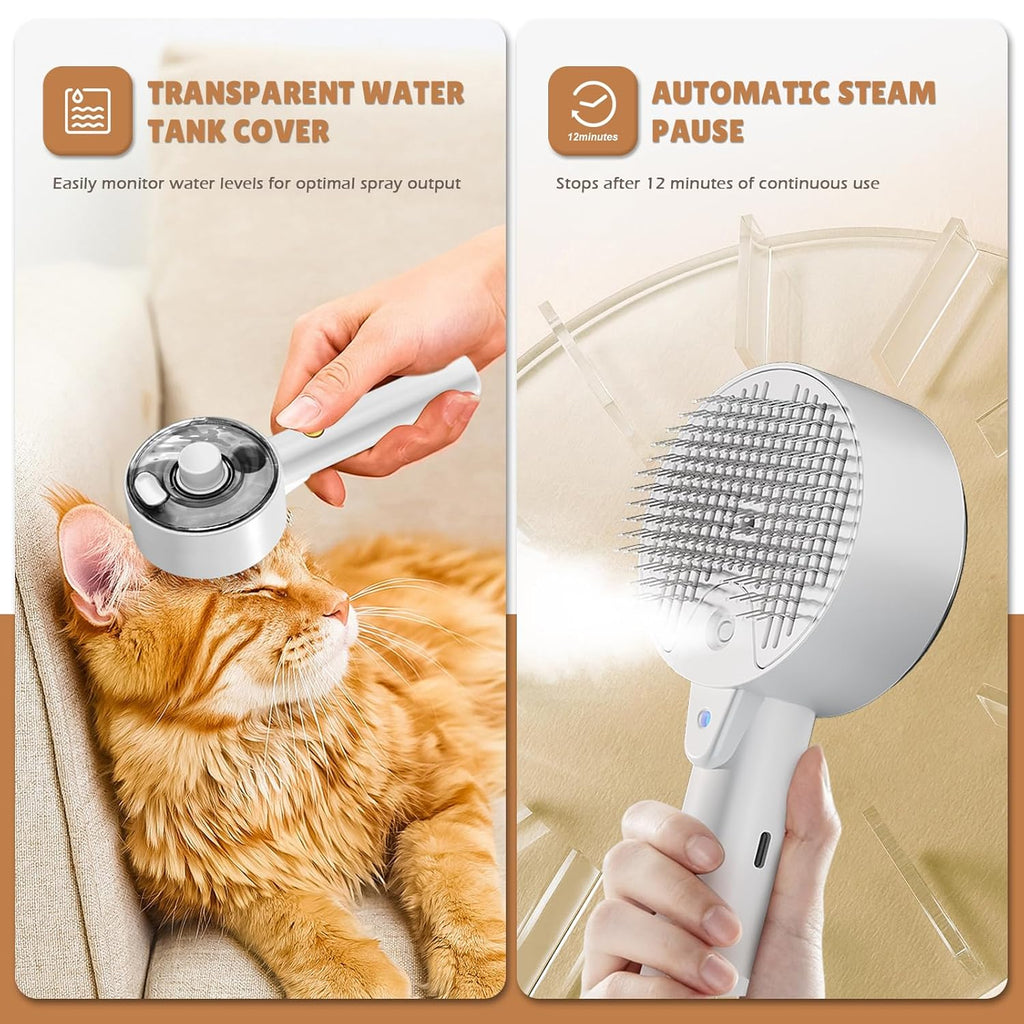 Steam Grooming Brush